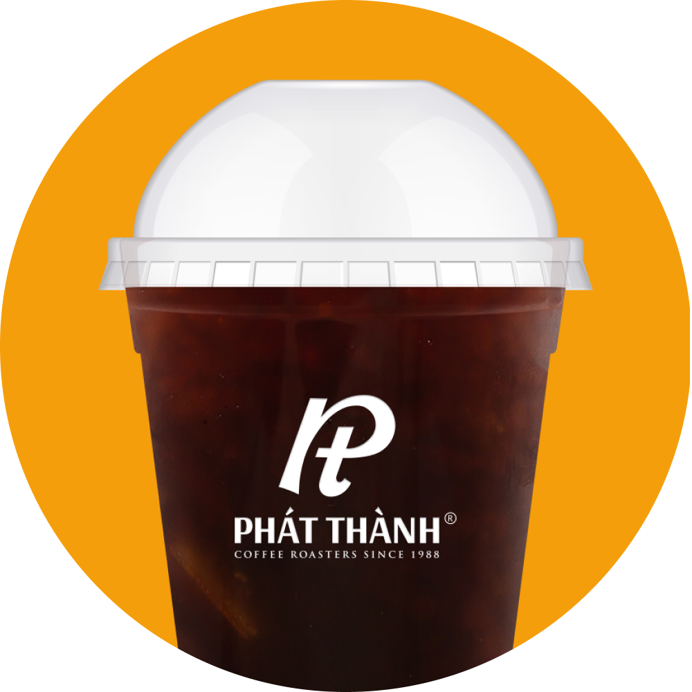 Cà phê đen đá pha phin