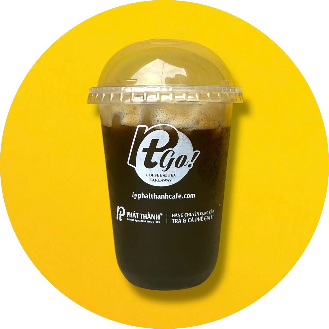 Cà phê đen đá pha phin