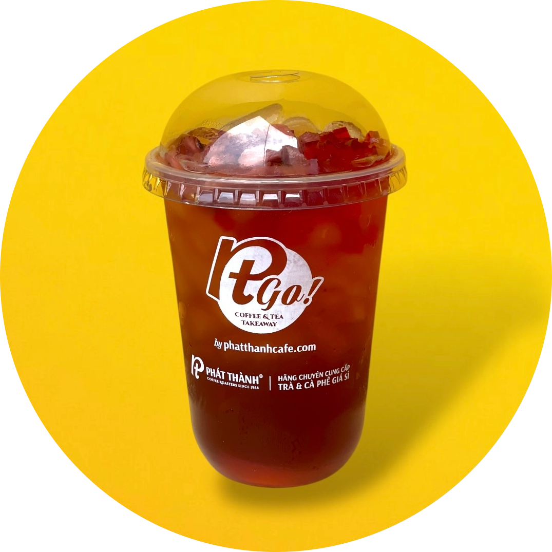 Trà dâu tươi - Size 1 lít