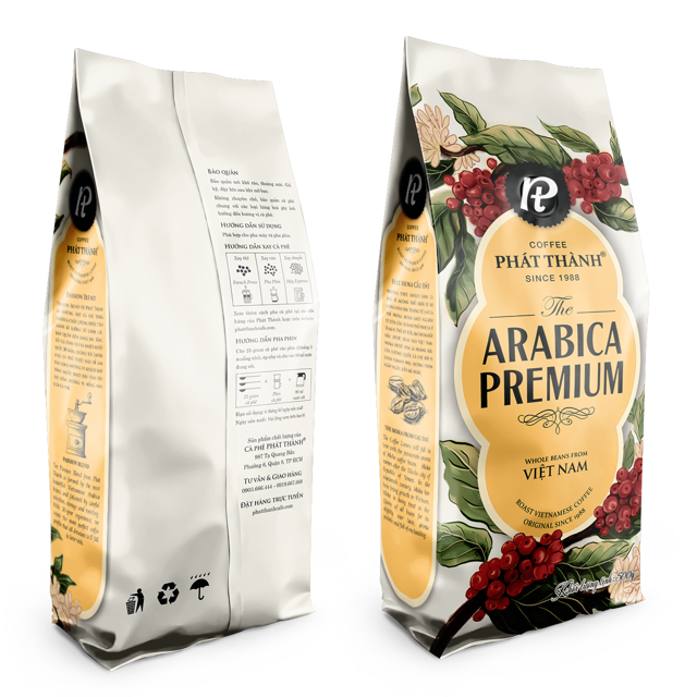 Cà phê nguyên hạt Arabica Premium