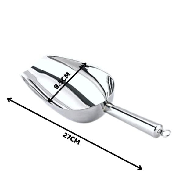 Múc đá size 3 loại dày đẹp 19.5 x 9.5 x 16.5cm