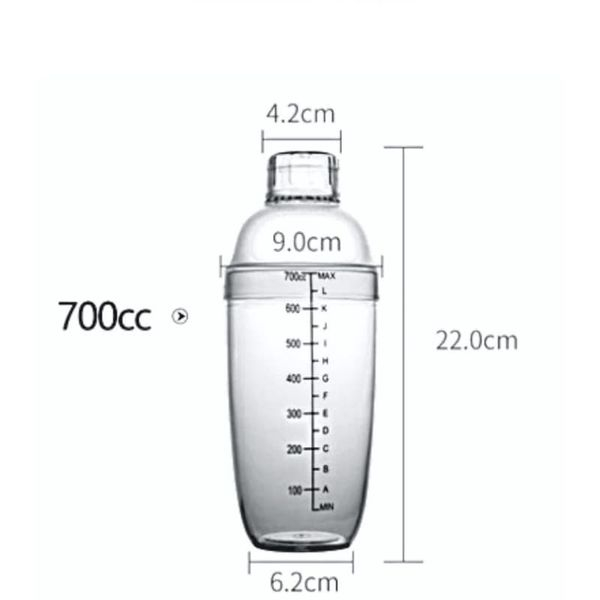 Shaker trong 700ml