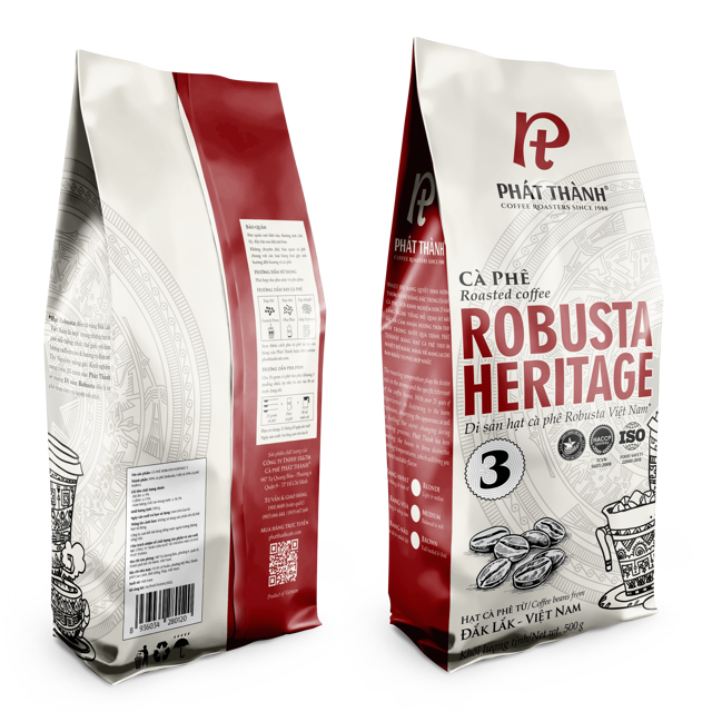 Cà phê nguyên hạt Robusta Heritage 3